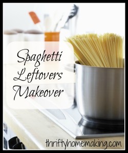 Spaghetti Leftovers Makeover