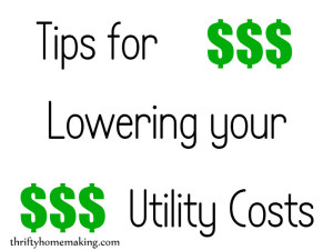 Tips for Lowering Your Utility Costs
