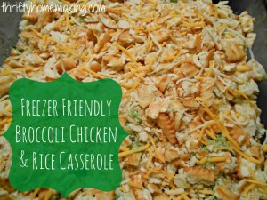 broccoli chicken rice casserole