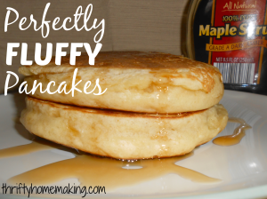 Perfectly Fluffy Pancakes 