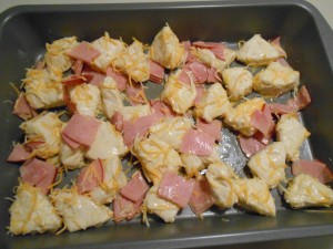 Ham & Cheese Biscuit Bites 