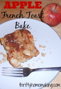 Apple French Toast Bake