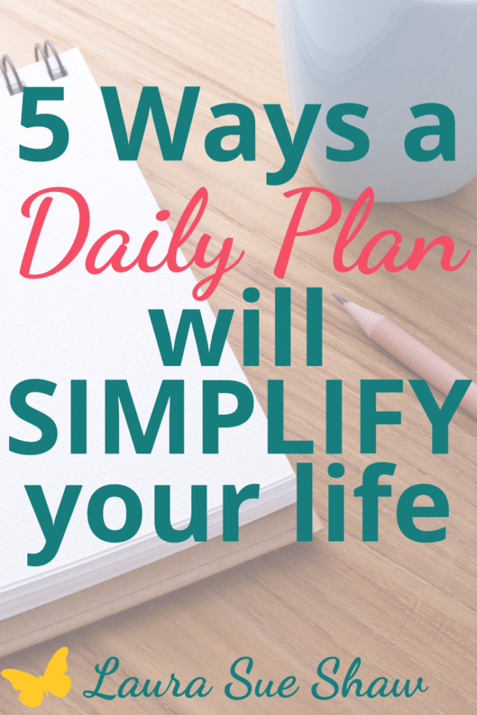 These reasons are exactly why you need a daily plan to give you priorities, purpose, and practical steps to reach your goals while living a meaningful life.