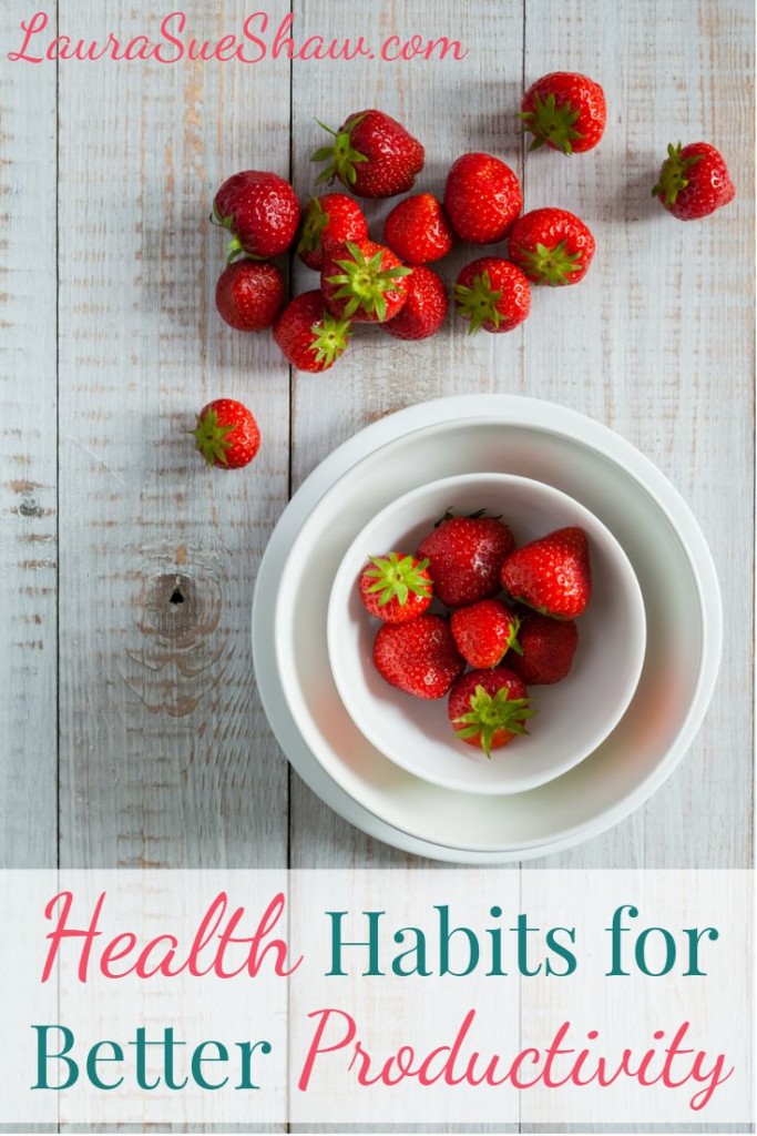 health habits for better productivity