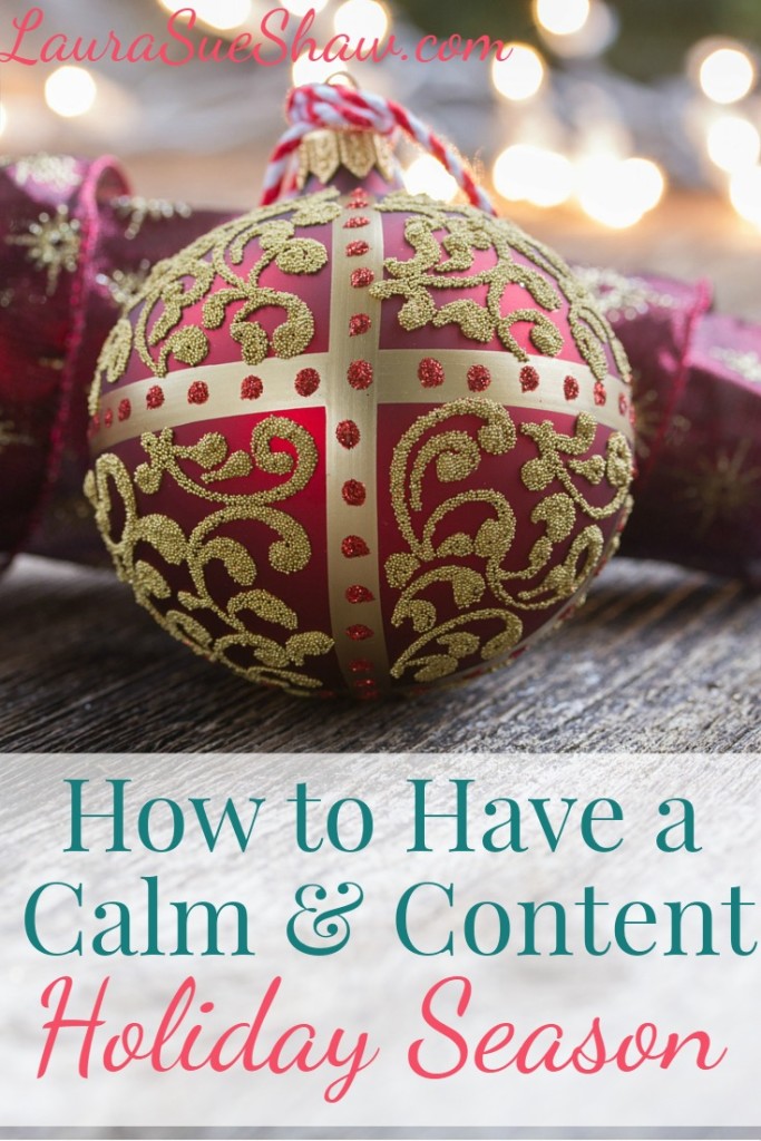 Why does the most wonderful time of the year turn into the most stressful? Follow these simple tips for a holiday season that's full of peace, contentment, and happy memories. Make this year your best Christmas yet!