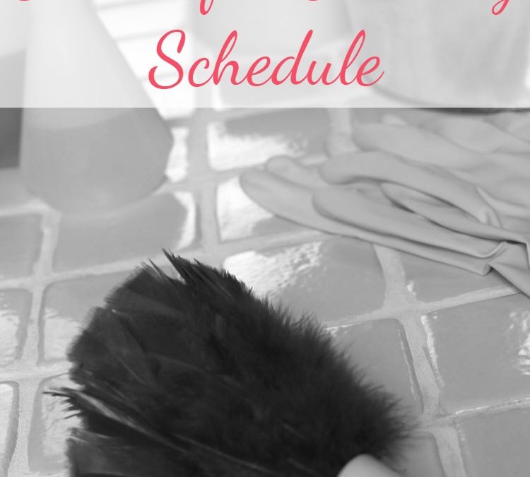How to Create a Successful Cleaning Schedule