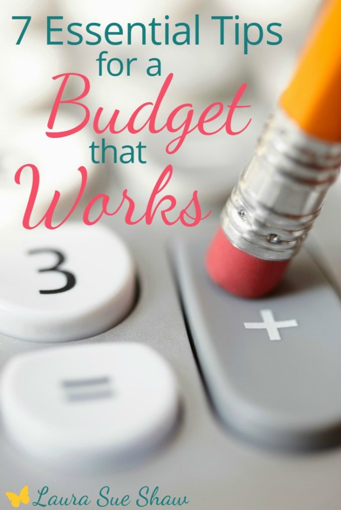 Create a budget that works! Implementing these 7 tips one at a time will help you build a better budget and set yourself up for financial success.