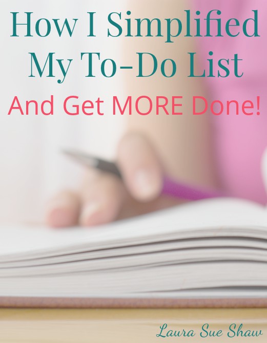 Here is how I simplified my to-do list when I started feeling overwhelmed. Turns out this method helped me be productive and get more done!