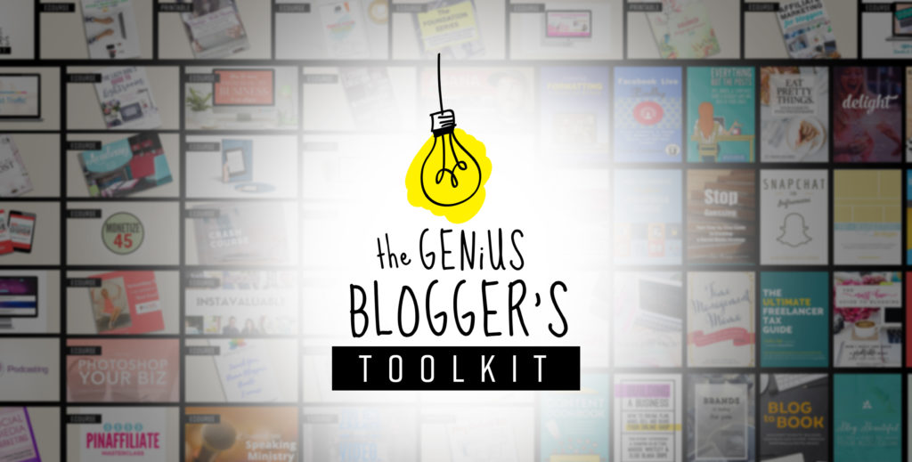 2016 Genius Bloggers Toolkit