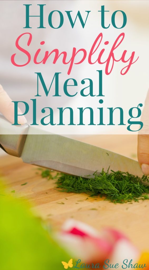 Meal planning can be so overwhelming! Check out these tips to really simplify the meal planning process and get ideas to apply to your own life!