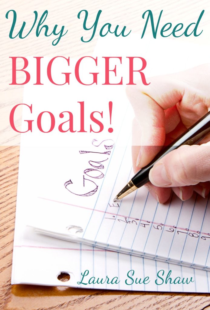 The reason you haven't reached your goal is that it might be too small! I'm sharing why I've decided bigger can be better when it comes to goal setting.