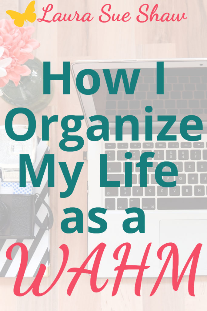 Learn about my system that helps me organize my life as a work at home mom, getting work done while still focusing on my priorities as a wife and mommy.