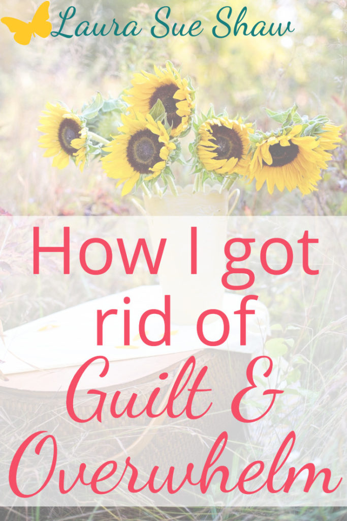 If you feel guilty for not doing enough, but overwhelmed at your schedule, you need this resource! It has helped me get rid of guilt and overwhelm for good.