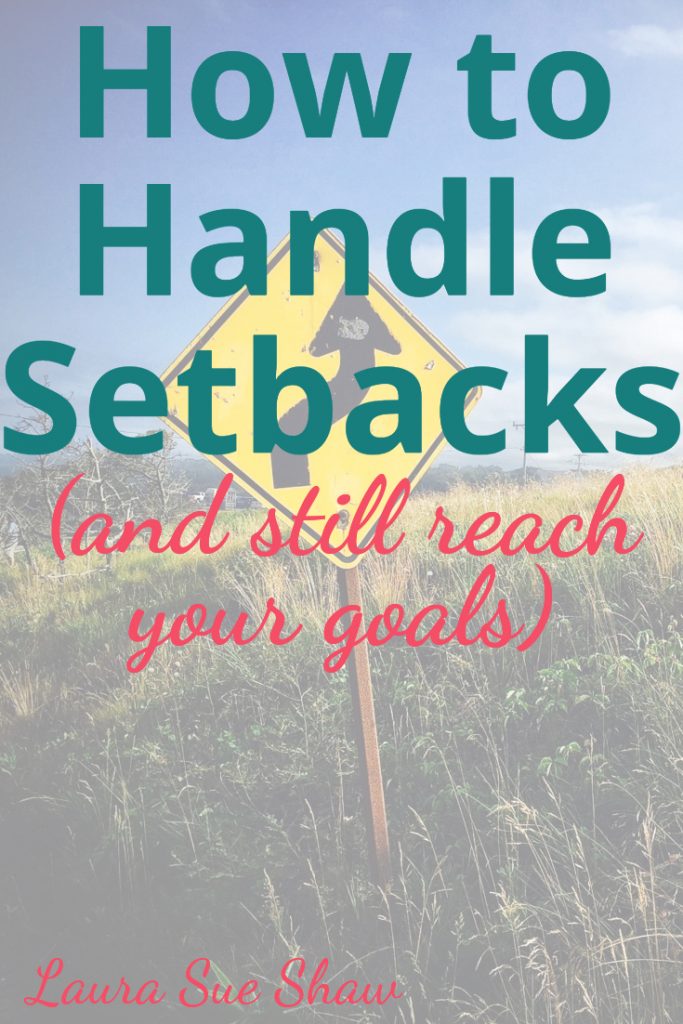 Setbacks can come out of nowhere, and if we're not careful, completely derail us from our goals. Here is my simple game plan on how to handle setbacks and still reach those big goals you have.