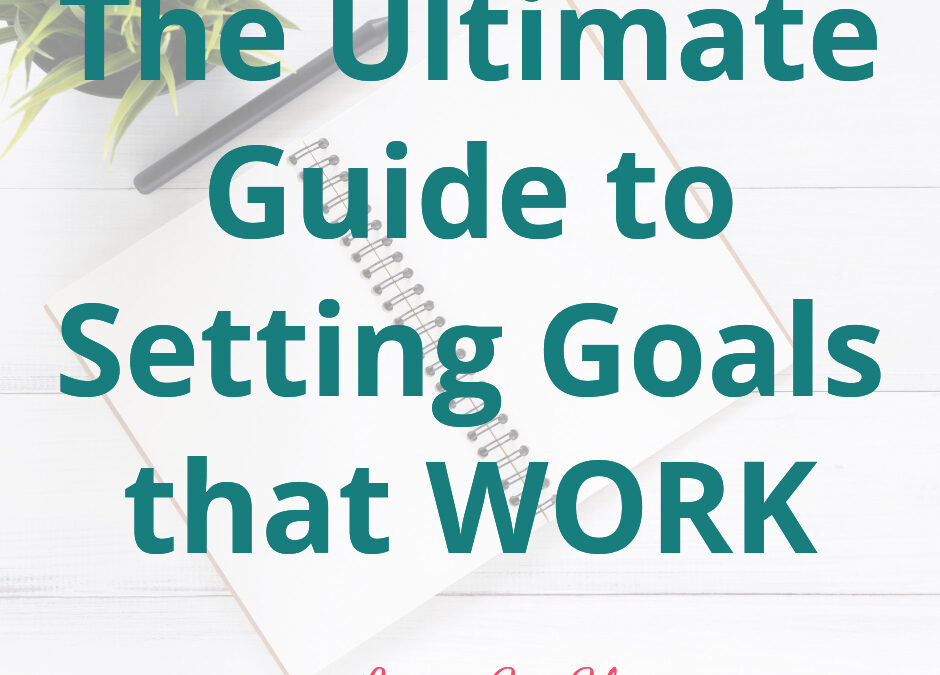The Ultimate Guide to Setting Goals that Work