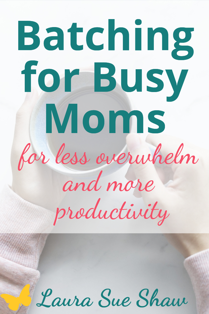 batching for busy moms