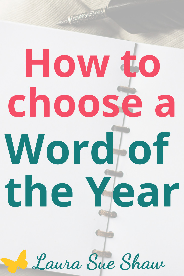 Learn my 5-step process on how to choose a word of the year that will help you focus, reach your goals, and live a life you love.